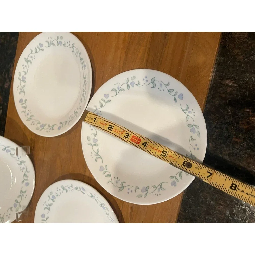 4 Corelle Country Cottage bread/salad plates